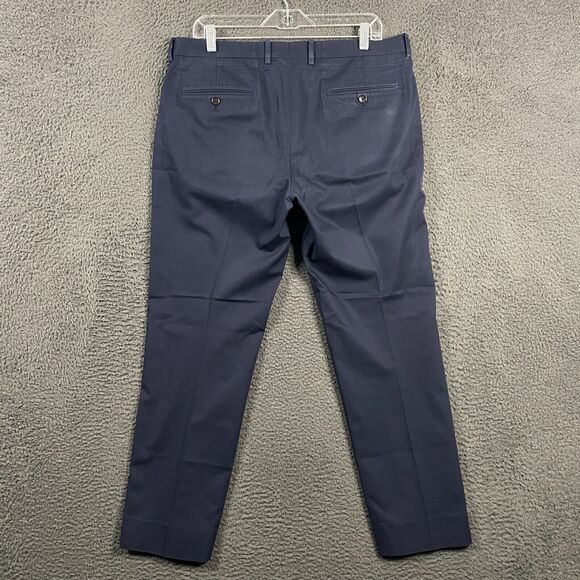 J Crew Pants Mens 34x32 Blue Ludlow Slim Fit Chino Duca Visconti di Modrone - Picture 7 of 14